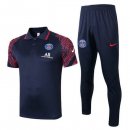 Polo PSG Set Completo 2020/2021 Nero Rosso