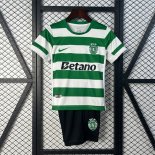 Maglia Sporting Lisbon Prima Bambino 2025/2026