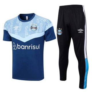 Maglia Gremio Set Completo 2023/2024 Grigio Blu Nero Maglia Gremio Set Completo 2023/2024 Grigio Blu Nero