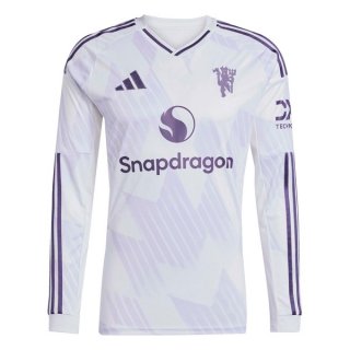 Thailandia Maglia Manchester United Seconda ML 2025/2026 Thailandia Maglia Manchester United Seconda ML 2025/2026