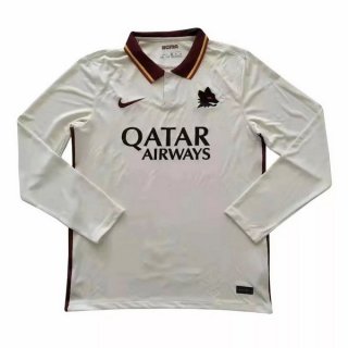 Thailandia Maglia AS Roma Seconda ML 2020/2021 Bianco Thailandia Maglia AS Roma Seconda ML 2020/2021 Bianco