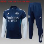 Bambino Felpa Allenamento Arsenal 2026/2027 Blu 2 Bambino Felpa Allenamento Arsenal 2026/2027 Blu 2