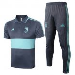 Polo Juventus Set Completo 2020/2021 Grigio Verde