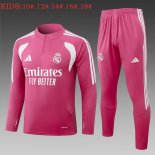 Bambino Felpa Allenamento Real Madrid 2026/2027 Rosa 3