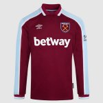 Thailandia Maglia West Ham United Prima ML 2021/2022 Thailandia Maglia West Ham United Prima ML 2021/2022