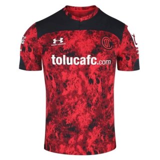 Thailandia Maglia Deportivo Toluca Prima 2021/2022 Rosso