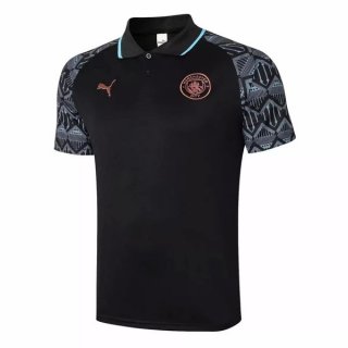 Polo Manchester City 2020/2021 Nero Polo Manchester City 2020/2021 Nero
