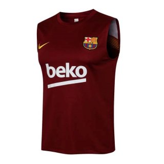 Maglia Barcellona Senza Maniche 2022 Rosso Maglia Barcellona Senza Maniche 2022 Rosso