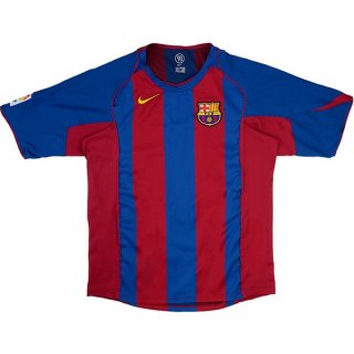 Thailandia Maglia Barcellona Prima Retro 2004 2005 Blu Rosso Thailandia Maglia Barcellona Prima Retro 2004 2005 Blu Rosso