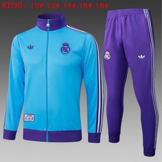 Bambino Giacca Real Madrid 2025/2026 Blu 5