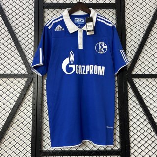 Thailandia Maglia Schalke 04 Primera Retro 2010-2011 Thailandia Maglia Schalke 04 Primera Retro 2010-2011