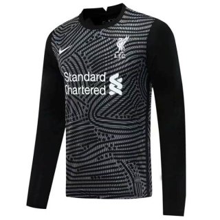 Thailandia Maglia Liverpool Prima ML Portiere 2020/2021 Nero