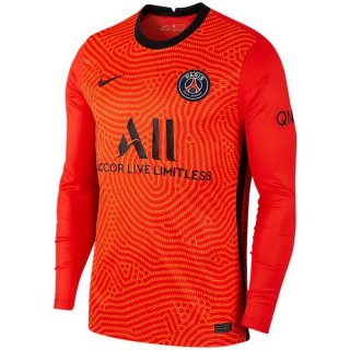 Thailandia Maglia Paris Saint Germain ML Portiere 2020/2021 Arancione Thailandia Maglia Paris Saint Germain ML Portiere 2020/2021 Arancione