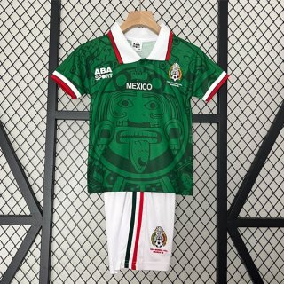 Maglia Messico Prima Retro Bambino 1998 Maglia Messico Prima Retro Bambino 1998