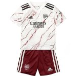 Maglia Arsenal Seconda Bambino 2020/2021 Bianco Maglia Arsenal Seconda Bambino 2020/2021 Bianco