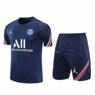 Maglia Formazione PSG Set Completo 2020/2021 Blu Navy