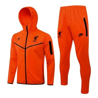 Felpa Cappuccio Set Completo Liverpool 2022/2023 Arancione Felpa Cappuccio Set Completo Liverpool 2022/2023 Arancione