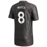 Maglia Manchester United NO.8 Mata Seconda 2020/2021 Nero Maglia Manchester United NO.8 Mata Seconda 2020/2021 Nero