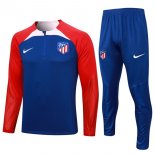 Felpa Atletico Madrid 2024 Blu Rosso