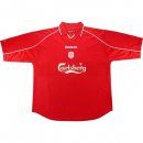 Thailandia Maglia Liverpool Prima Retro 2000 2002 Rosso