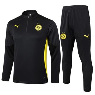 Felpa Allenamento Borussia Dortmund 2024/2025 Nero Felpa Allenamento Borussia Dortmund 2024/2025 Nero