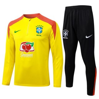 Felpa Allenamento Brasile 2026/2027 Giallo