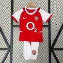 Maglia Arsenal Prima Retro Bambino 2002 2004