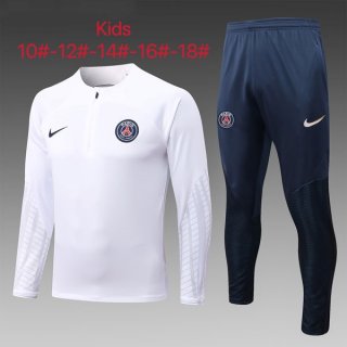 Bambino Felpa PSG 2023 Bianco