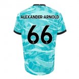 Maglia Liverpool NO.66 Arnold Seconda 2020/2021 Blu