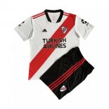 Maglia River Plate Prima Bambino 2021/2022 Bianco