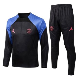 Felpa PSG 2023 Nero Blu Felpa PSG 2023 Nero Blu