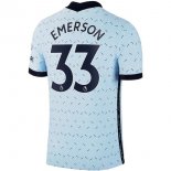 Maglia Chelsea NO.33 Emerson Seconda 2020/2021 Blu