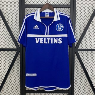 Maglia Schalke 04 Prima Retro 2001-2002 Maglia Schalke 04 Prima Retro 2001-2002