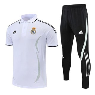 Polo Real Madrid Set Completo 2022/2023 Bianco Polo Real Madrid Set Completo 2022/2023 Bianco