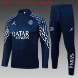 Bambino Felpa Allenamento PSG 2026/2027 Blu 2 Bambino Felpa Allenamento PSG 2026/2027 Blu 2