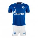 Maglia Schalke 04 Prima Bambino 2021/2022 Blu