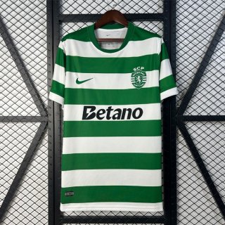 Thailandia Maglia Sporting Lisbon Prima 2025/2026 Thailandia Maglia Sporting Lisbon Prima 2025/2026
