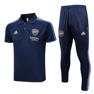 Polo Arsenal Set Completo 2023/2024 Blu Polo Arsenal Set Completo 2023/2024 Blu