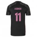 Maglia Real Madrid Terza NO.11 Asensio 2020/2021 Nero