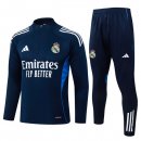 Felpa Allenamento Real Madrid 2026/2027 Blu Felpa Allenamento Real Madrid 2026/2027 Blu