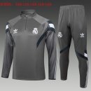 Bambino Felpa Allenamento Real Madrid 2025/2026 Grigio