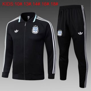 Bambino Giacca Argentina 2026/2027 Nero 2