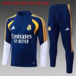 Bambino Felpa Allenamento Real Madrid 2026/2027 Blu 5