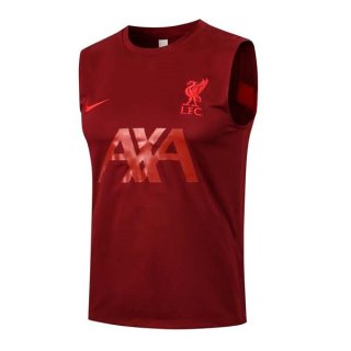 Maglia Liverpool Senza Maniche 2022 Rosso Maglia Liverpool Senza Maniche 2022 Rosso