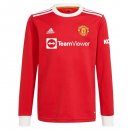 Thailandia Maglia Manchester United Prima ML 2021/2022 Rosso