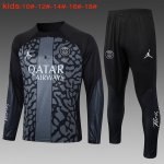 Bambino Felpa PSG 2024 Grigio 2 Bambino Felpa PSG 2024 Grigio 2