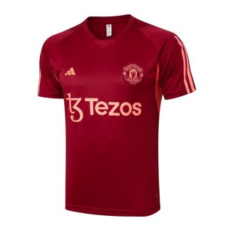 Maglia Formazione Manchester United 2024/2025 Rosso