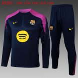 Bambino Felpa Allenamento Barcellona 2025/2026 Blu 5
