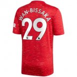 Maglia Manchester United NO.29 Wan Bissaka Prima 2020/2021 Rosso