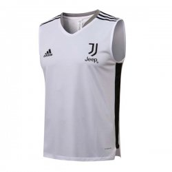 Maglia Juventus Senza Maniche 2022 Bianco Nero